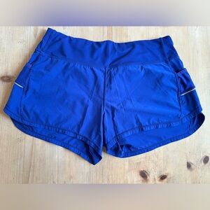 Athleta - women’s shorts, blue, size M